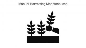 Manual Harvesting Monotone Icon In Powerpoint Pptx Png And Editable Eps Format