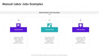 Manual Labor Jobs Examples In Powerpoint And Google Slides Cpb