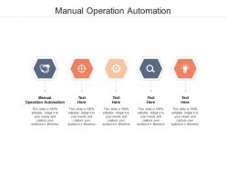 Manual operation automation ppt powerpoint presentation model microsoft cpb