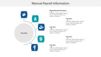 Manual payroll information ppt powerpoint presentation outline templates cpb