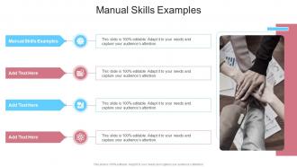 Manual Skills Examples In Powerpoint And Google Slides Cpb