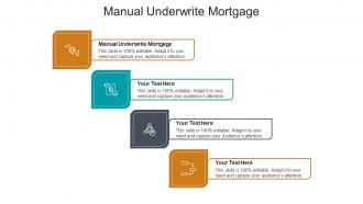 Manual underwrite mortgage ppt powerpoint presentation styles structure cpb