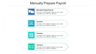 Manually prepare payroll ppt powerpoint presentation gallery format cpb