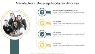 Manufacturing Beverage Production Process In Powerpoint And Google Slides Cpb
