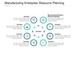 Manufacturing enterprise resource planning ppt powerpoint examples cpb