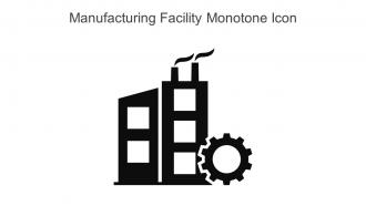 Manufacturing Facility Monotone Icon In Powerpoint Pptx Png And Editable Eps Format