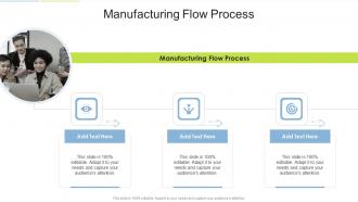 Manufacturing Flow Process In Powerpoint And Google Slides Cpb