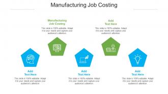 Manufacturing Job Costing Ppt Powerpoint Presentation Portfolio Gridlines Cpb