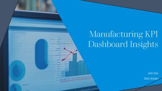 Manufacturing KPI Dashboard Insights PPT Guidelines AT