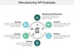 Manufacturing kpi examples ppt powerpoint presentation guide cpb