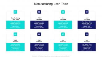 Manufacturing Lean Tools In Powerpoint And Google Slides Cpb