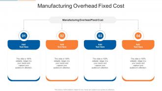 Manufacturing Overhead Fixed Cost In Powerpoint And Google Slides Cpb