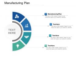 Manufacturing plan ppt powerpoint presentation gallery graphics template cpb