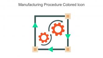 Manufacturing Procedure Colored Icon In Powerpoint Pptx Png And Editable Eps Format