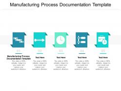 Manufacturing process documentation template ppt powerpoint presentation slides slideshow cpb