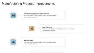 Manufacturing Process Improvements In Powerpoint And Google Slides Cpb