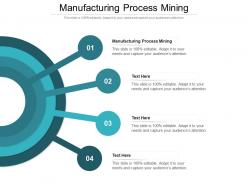 Manufacturing process mining ppt powerpoint presentation file graphics design cpb
