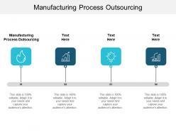 Manufacturing process outsourcing ppt powerpoint presentation icon outline cpb