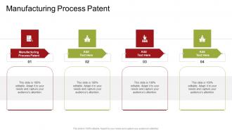 Manufacturing Process Patent In Powerpoint And Google Slides Cpb