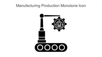 Manufacturing Production Monotone Icon In Powerpoint Pptx Png And Editable Eps Format