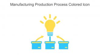 Manufacturing Production Process Colored Icon In Powerpoint Pptx Png And Editable Eps Format