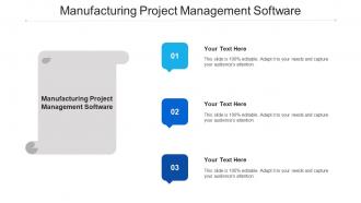 Manufacturing project management software ppt powerpoint presentation show cpb