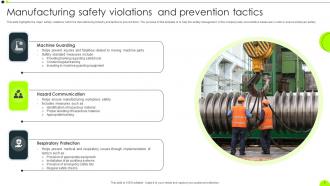 Manufacturing Safety Powerpoint Ppt Template Bundles Editable Adaptable