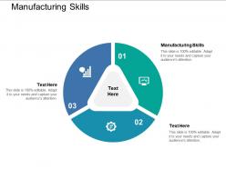 Manufacturing skills ppt powerpoint presentation summary template cpb