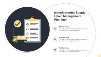 Manufacturing Supply Chain Management Plan Icon