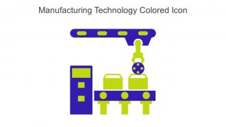 Manufacturing Technology Colored Icon In Powerpoint Pptx Png And Editable Eps Format