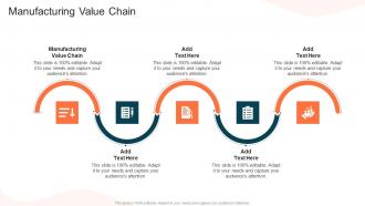 Manufacturing Value Chain In Powerpoint And Google Slides Cpb