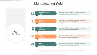 Manufacturing Yield In Powerpoint And Google Slides Cpb