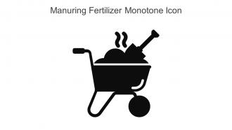 Manuring Fertilizer Monotone Icon In Powerpoint Pptx Png And Editable Eps Format