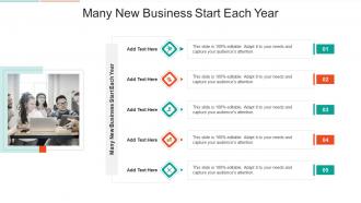 Many New Business Start Each Year In Powerpoint And Google Slides Cpb