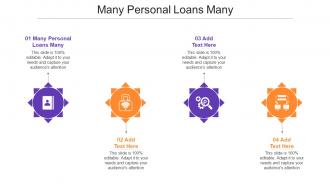 Many Personal Loans Many Ppt Powerpoint Presentation Styles Vector Cpb