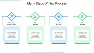 Many Steps Writing Process In Powerpoint And Google Slides Cpb