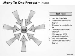 Many to one process 7 step 4