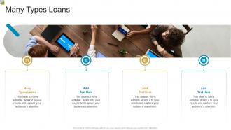 Many Types Loans In Powerpoint And Google Slides Cpb