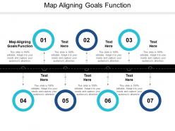 Map aligning goals function ppt powerpoint presentation show graphic images cpb