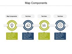 Map components ppt powerpoint presentation file visual aids cpb