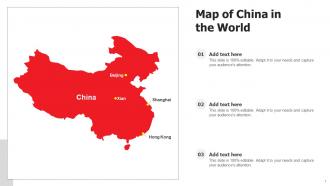 Map Of China In The World