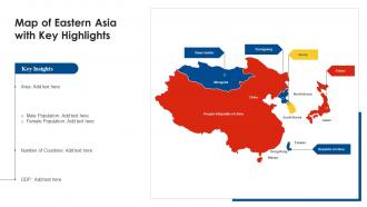 Map Of Eastern Asia With Key Highlights