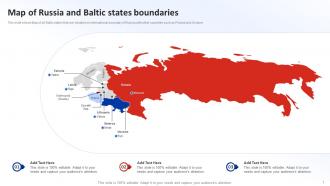 Map Of Russia And Baltic States Boundaries