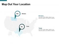Map out your location information b119 ppt powerpoint presentation file aids