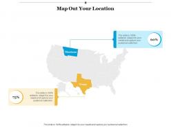 Map out your location information ppt infographics example introduction