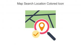 Map Search Location Colored Icon In Powerpoint Pptx Png And Editable Eps Format
