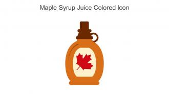 Maple Syrup Juice Colored Icon In Powerpoint Pptx Png And Editable Eps Format