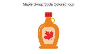 Maple Syrup Soda Colored Icon In Powerpoint Pptx Png And Editable Eps Format
