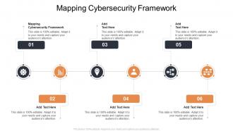 Mapping Cybersecurity Framework In Powerpoint And Google Slides Cpb