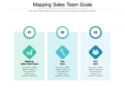 Mapping sales team goals ppt powerpoint presentation ideas deck cpb